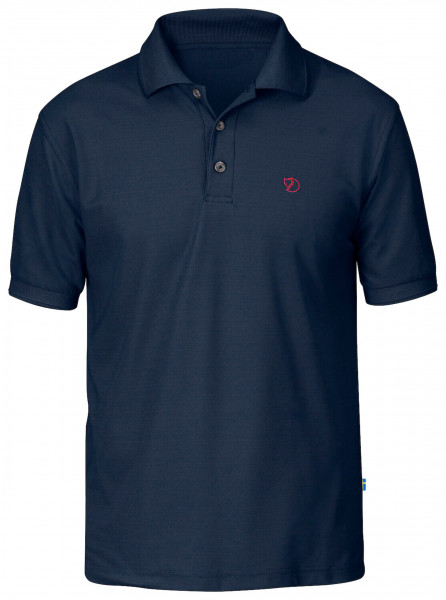 Polo Fjällräven Crowley in piqué da uomo